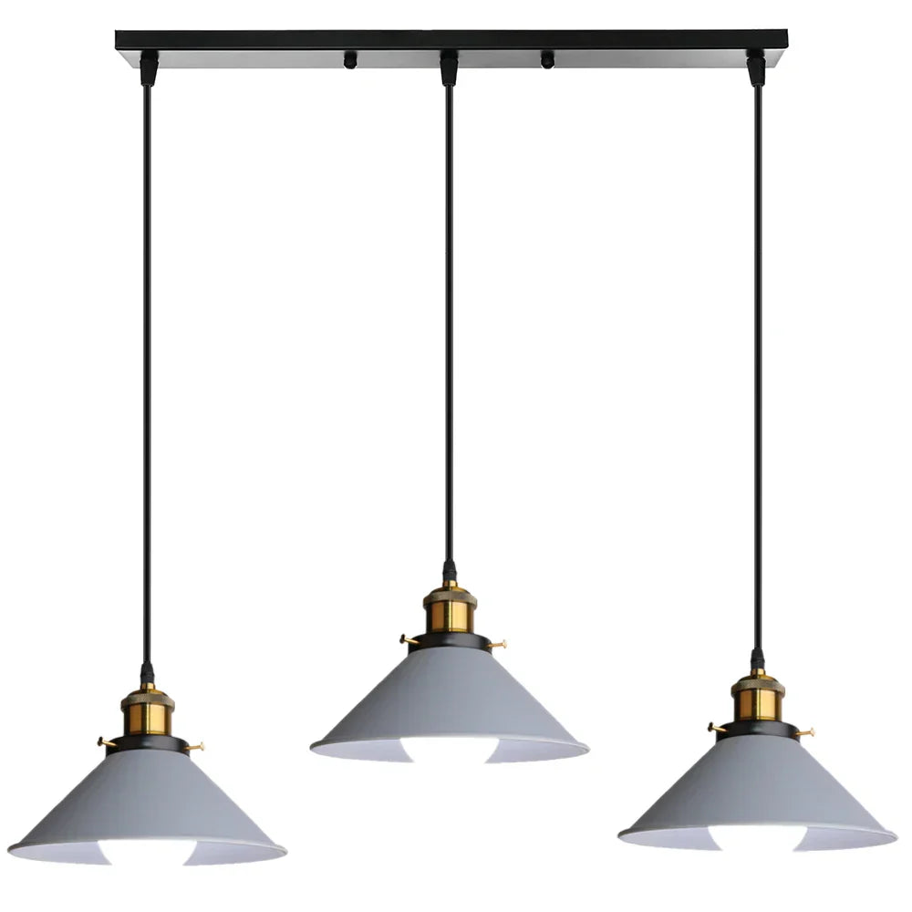 Lustre Vintage Loft | Lampe Plafonnier Industrielle à Suspension pour Éclairage Intérieur