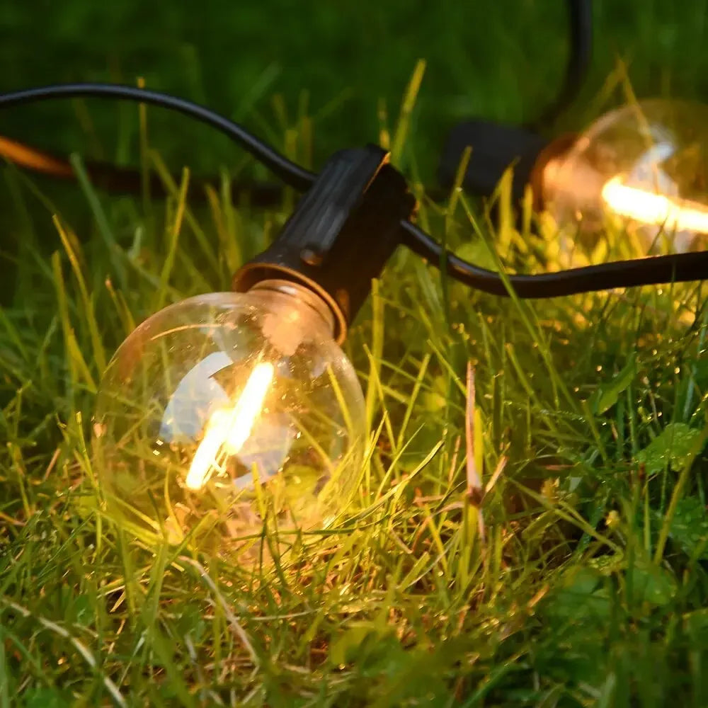 Guirlande Lumineuse Guinguette pour Extérieur – Ambiance Chaleureuse et Authentique