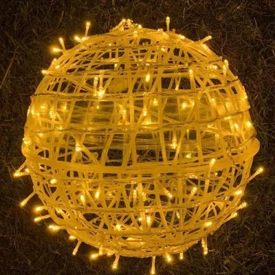 Boules Lumineuses LED Tressées Étanches – Déco Ambiance Intérieur & Extérieur
