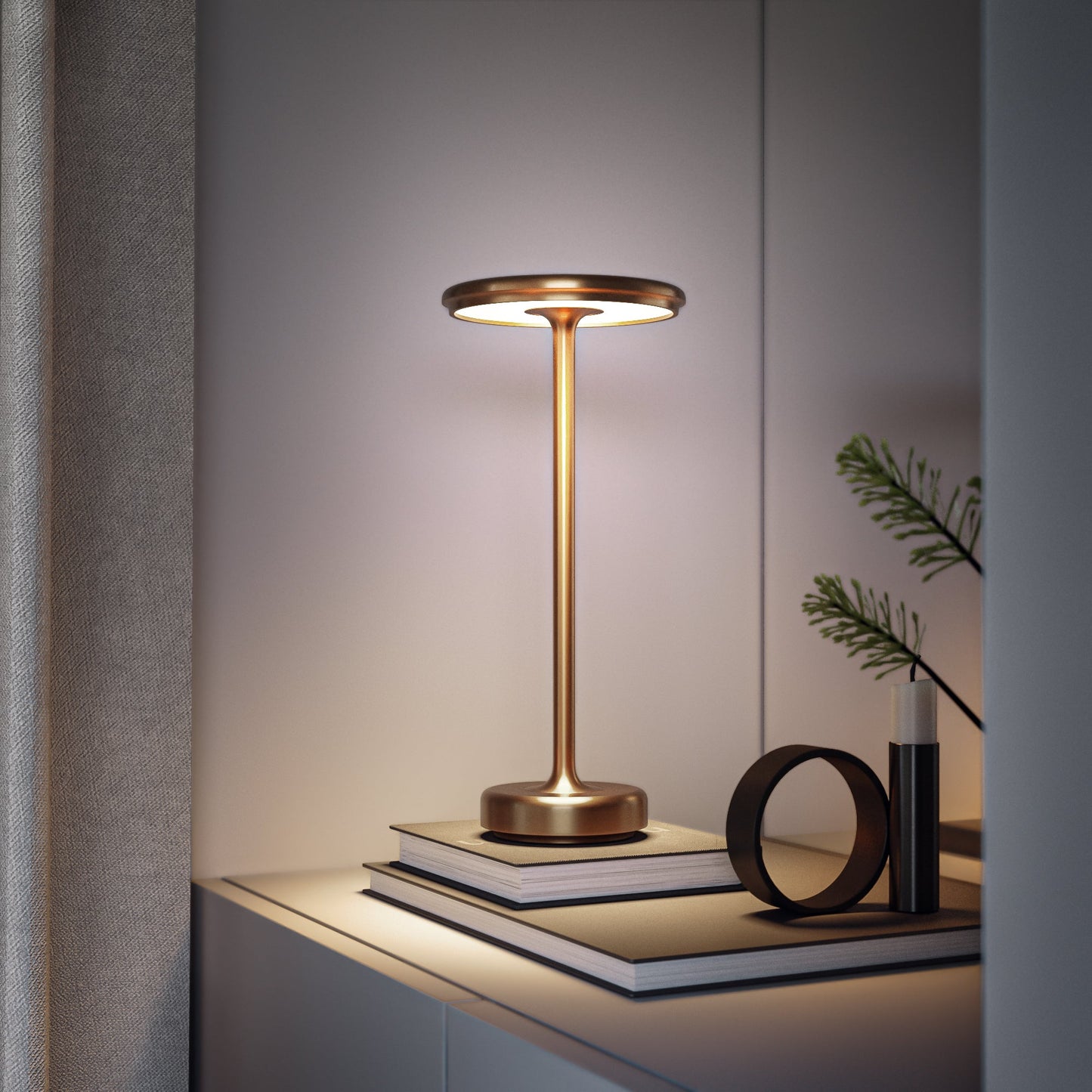 Copenhagen | Lampe de Table Sans Fil - Élégance Scandinave