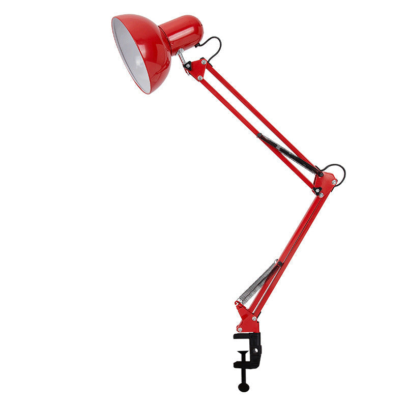 Lampe de Bureau à Bras Long Orientable avec Pince