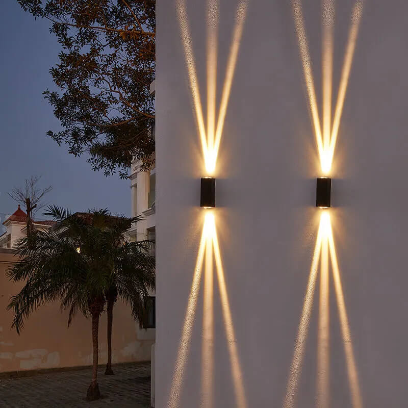 Applique Murale LED Extérieure Rectangulaire Étanche