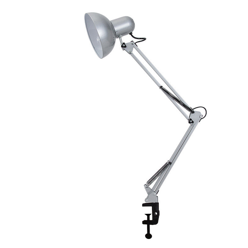 Lampe de Bureau à Bras Long Orientable avec Pince