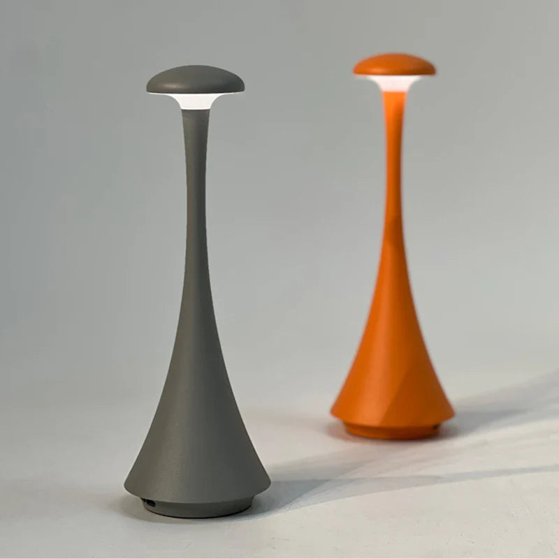Lampe de Table Champignon LED Tactile Sans Fil Design