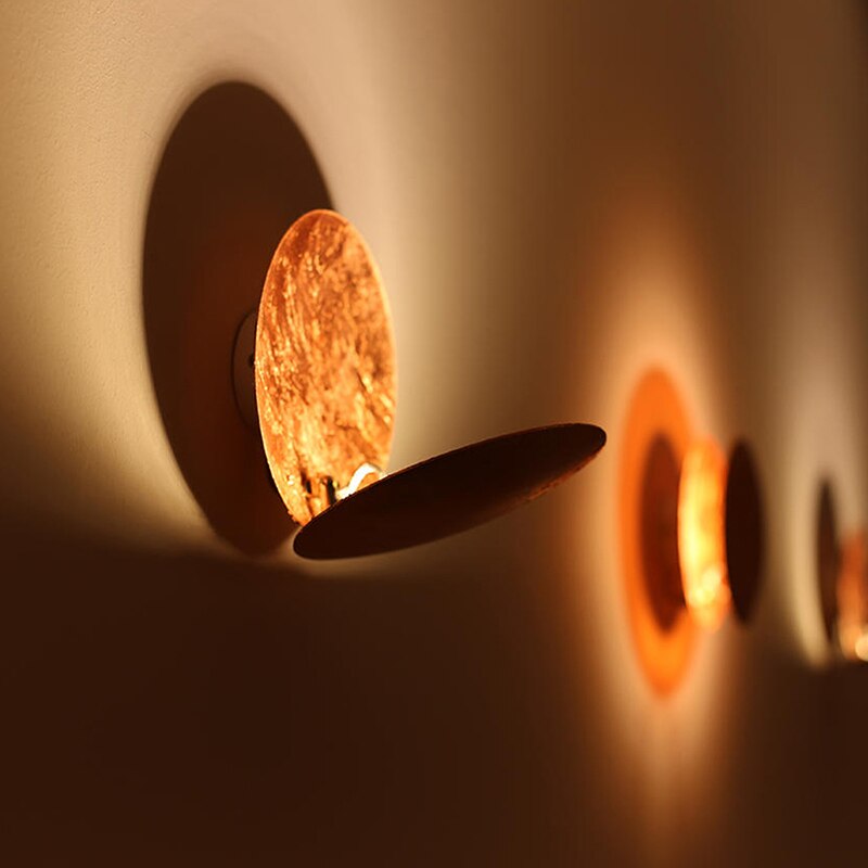 Applique Murale Éclipse LED, Disques Pivotants, 360°