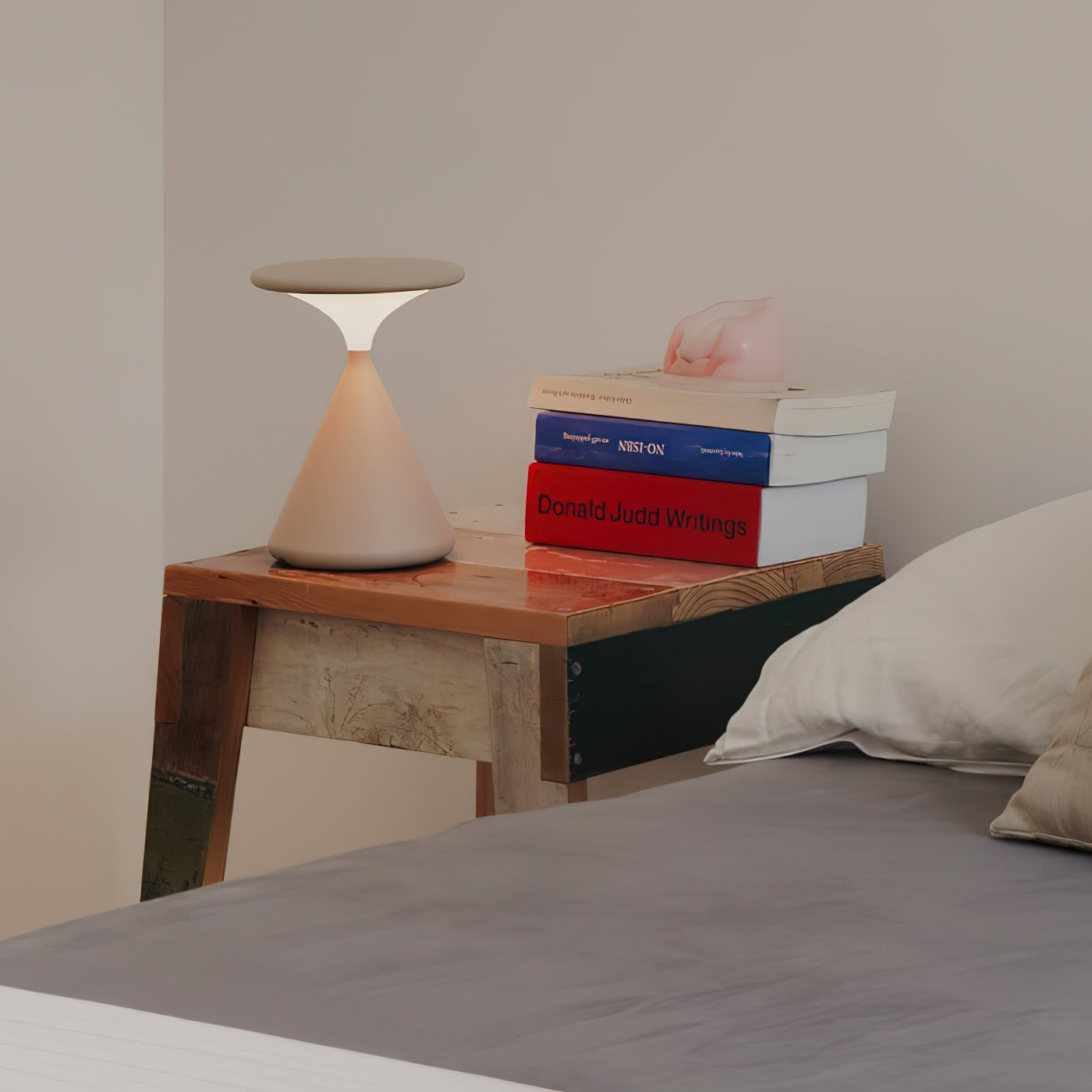 Lampe de Table Atmosphère Sel & Poivre – Élégance Moderne Sans Fil