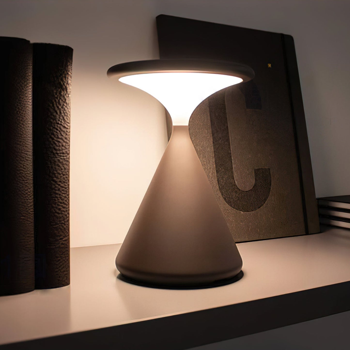 Lampe de Table Atmosphère Sel & Poivre – Élégance Moderne Sans Fil
