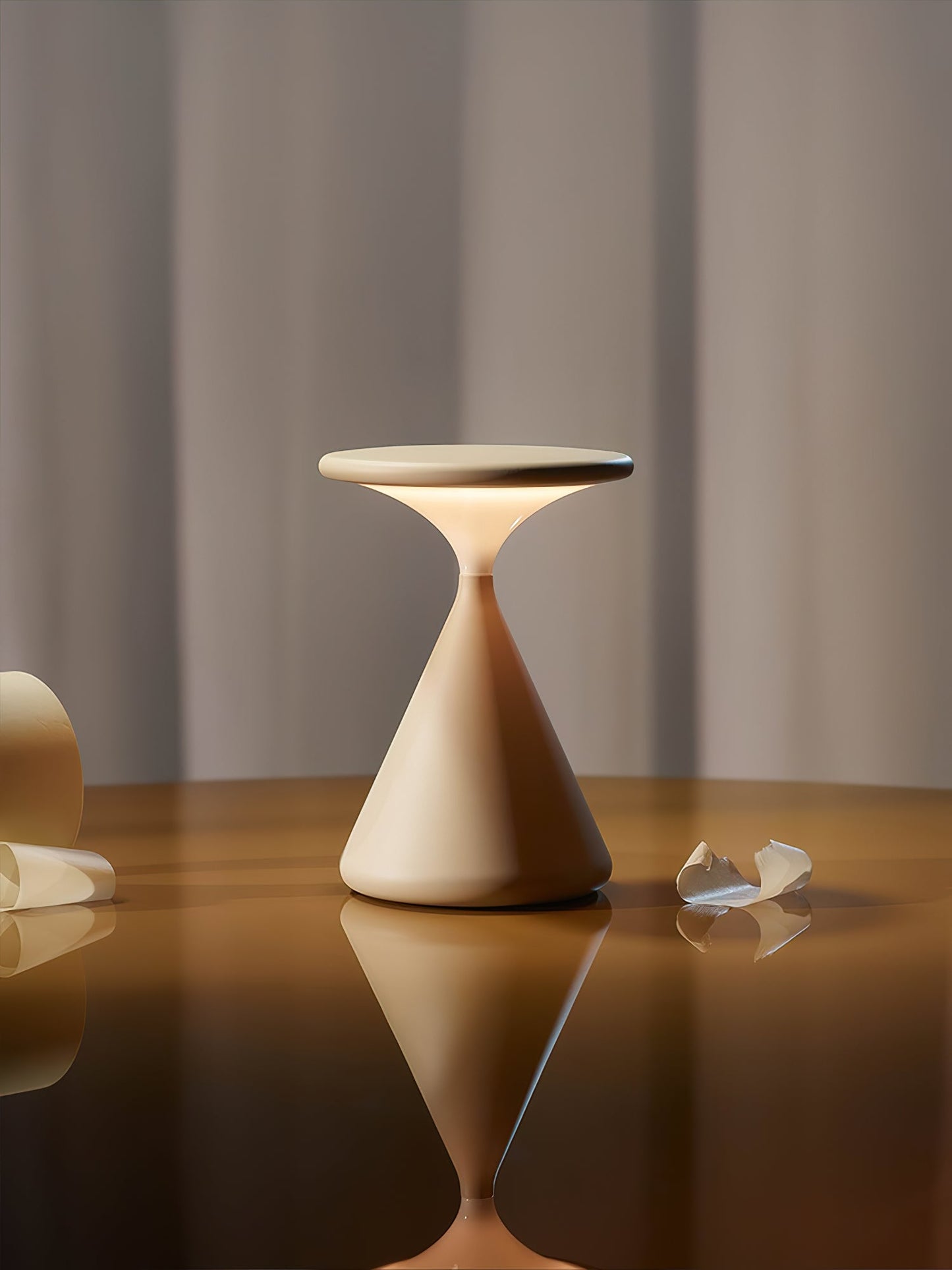 Lampe de Table Atmosphère Sel & Poivre – Élégance Moderne Sans Fil