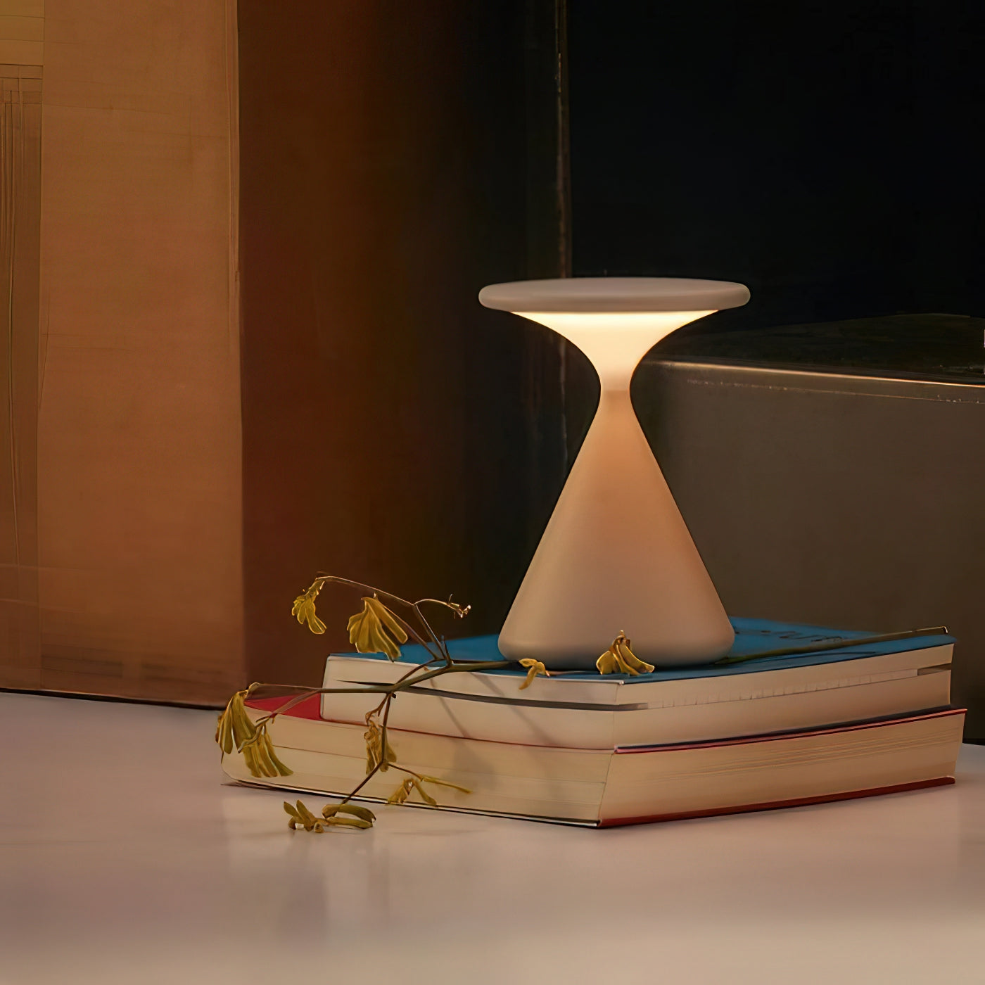 Lampe de Table Atmosphère Sel & Poivre – Élégance Moderne Sans Fil
