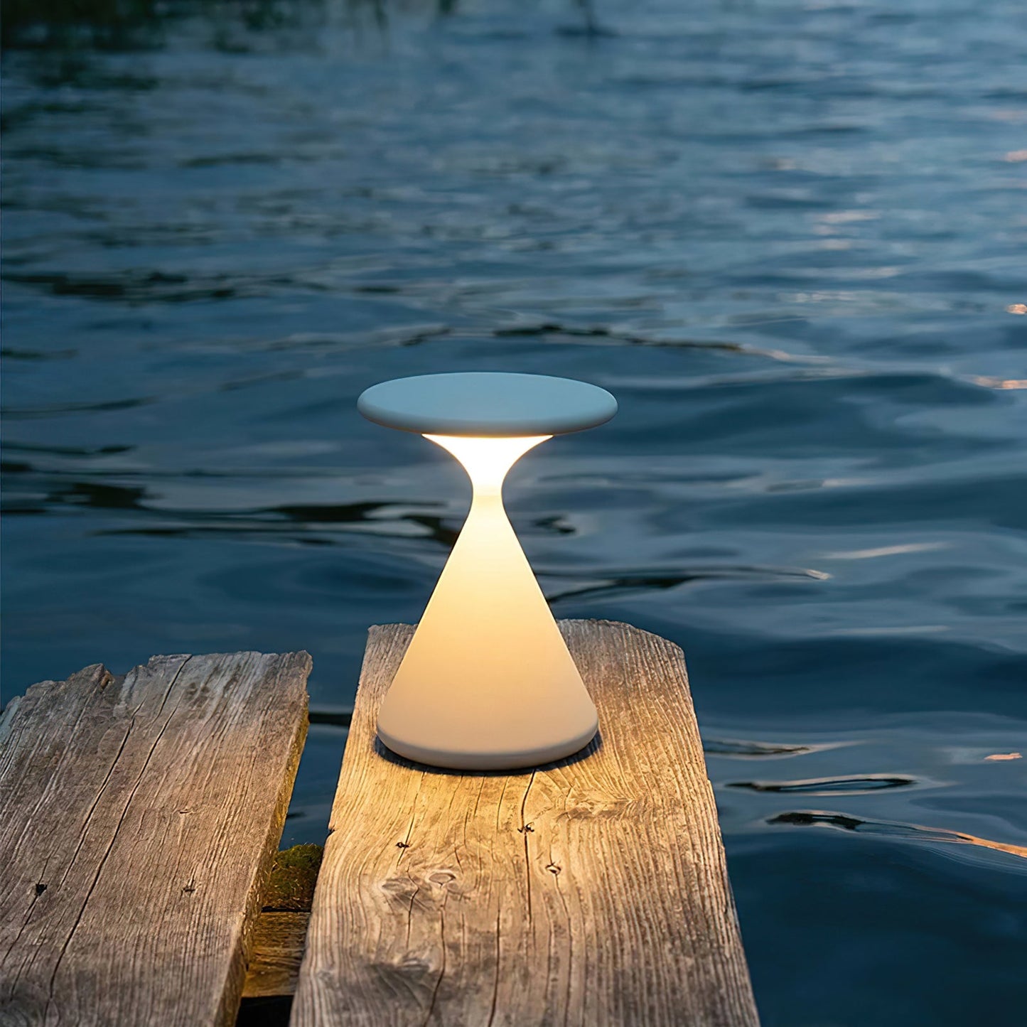Lampe de Table Atmosphère Sel & Poivre – Élégance Moderne Sans Fil