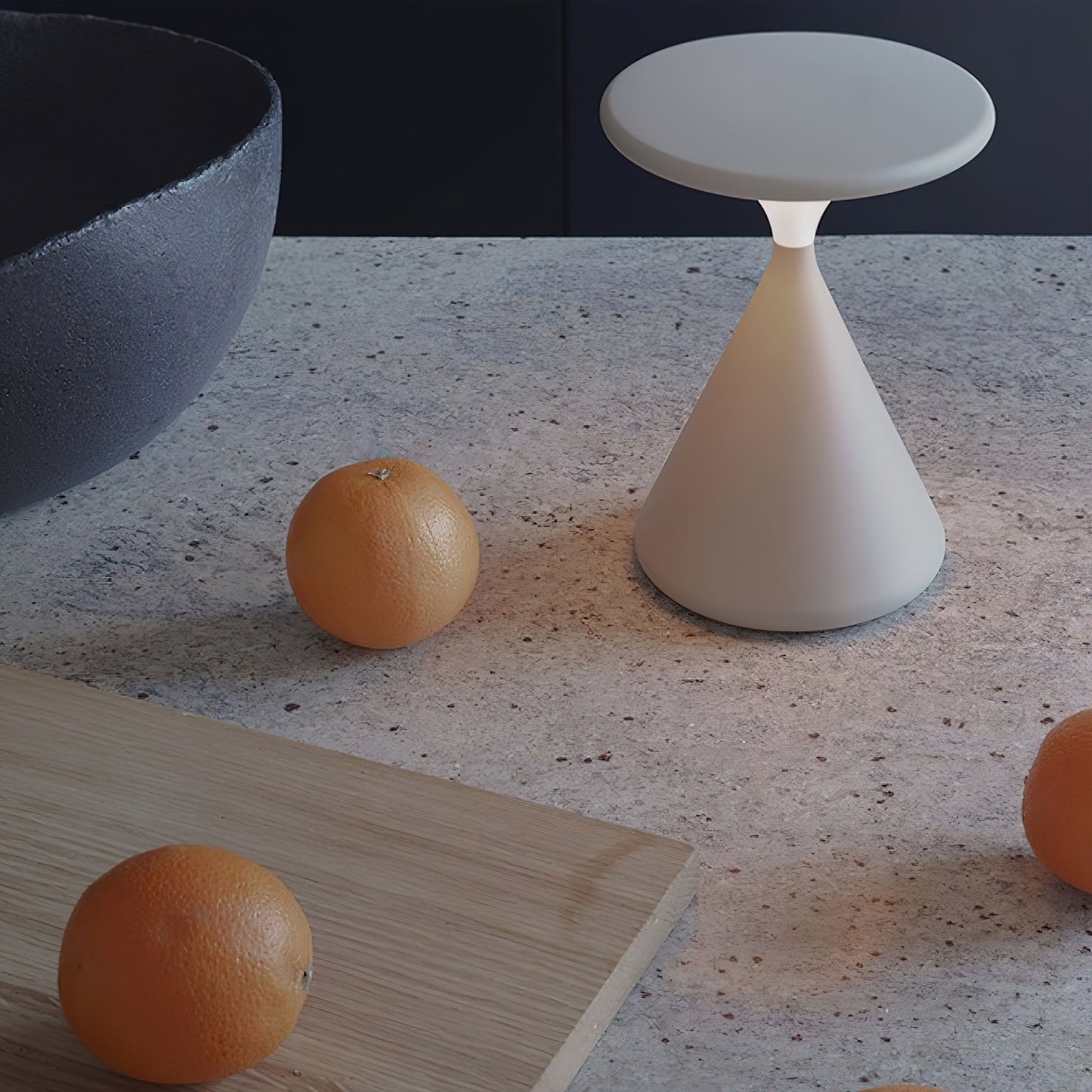 Lampe de Table Atmosphère Sel & Poivre – Élégance Moderne Sans Fil