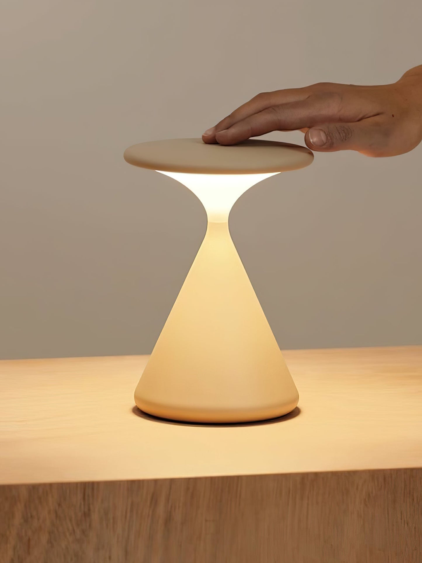 Lampe de Table Atmosphère Sel & Poivre – Élégance Moderne Sans Fil
