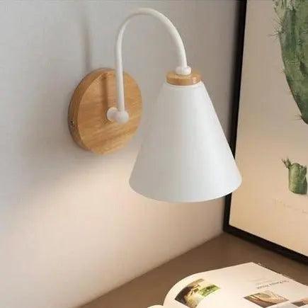 Applique Murale LED Intérieure Bois Métal Nordic