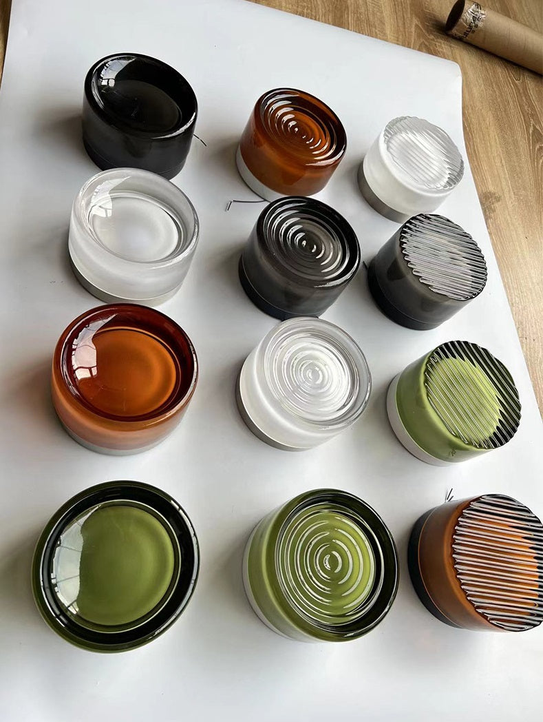 Applique Murale Ondulée en Verre Trempé – Résistante et Élégante pour l’Extérieur (IP65)