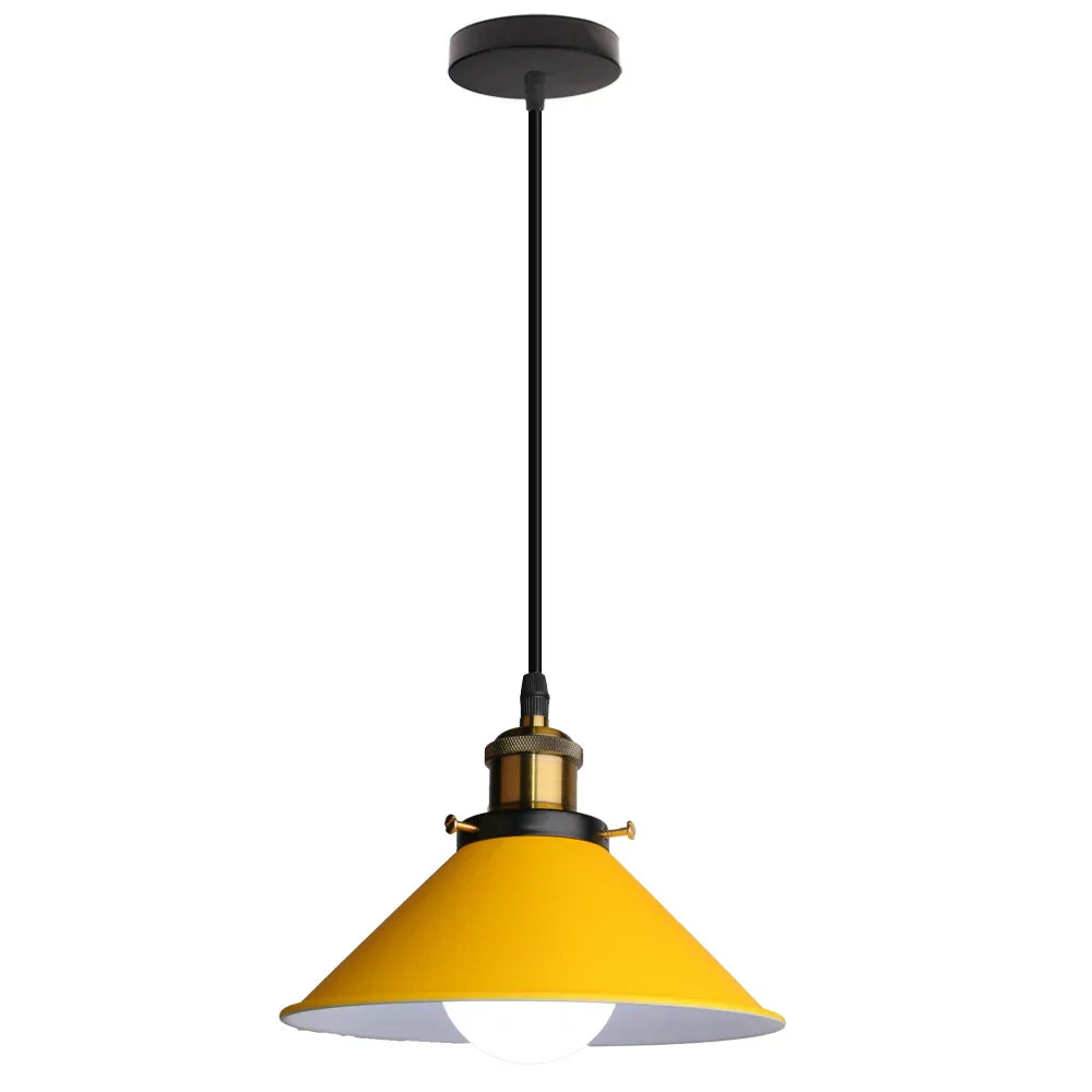 Lustre Vintage Loft | Lampe Plafonnier Industrielle à Suspension pour Éclairage Intérieur