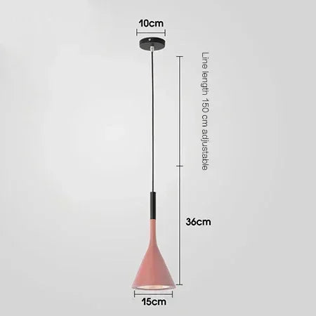 Suspension Nordique Moderne Multicolore