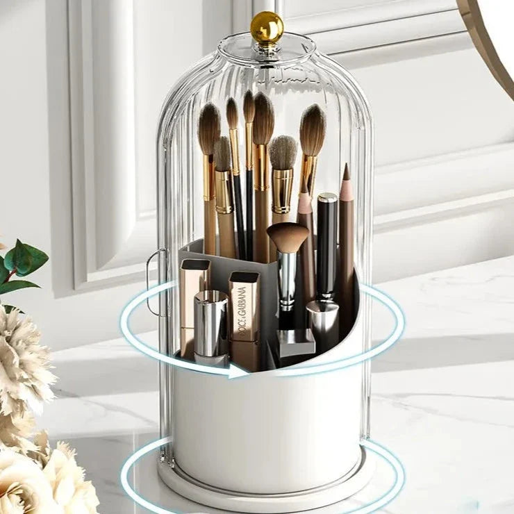 Rotating Acrylic Cosmetics Organizer | Organisateur Rotatif en Acrylique pour Cosmétiques