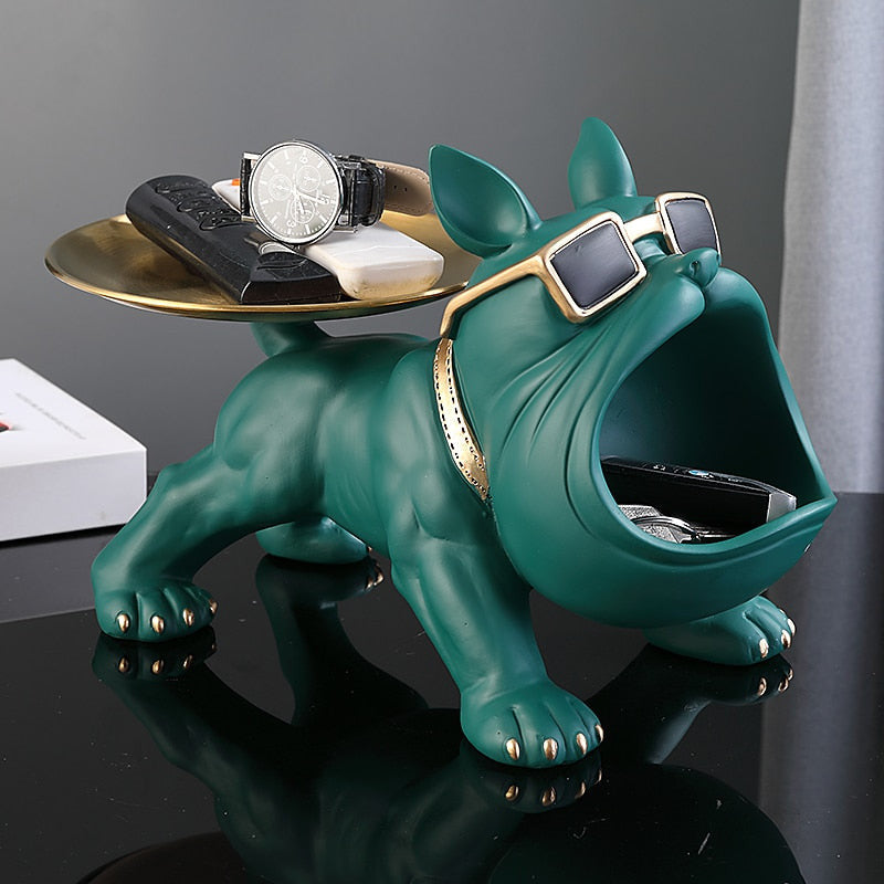 Panier de Rangement et Plateau Bodybuilder Bulldog | Design Original et Pratique