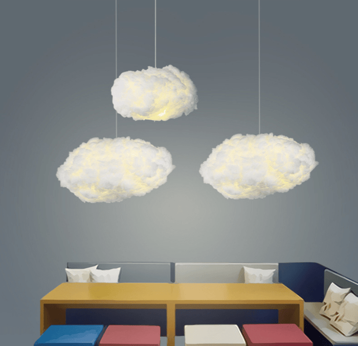 The Cloud Lamp | Lampe Nuage Suspendue – Éclairage Apaisant et Moderne