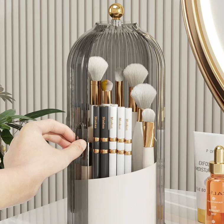 Rotating Acrylic Cosmetics Organizer | Organisateur Rotatif en Acrylique pour Cosmétiques