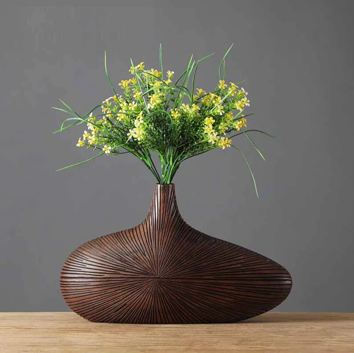 Vase Sculpté Sahara – Élégance texturée inspirée du désert