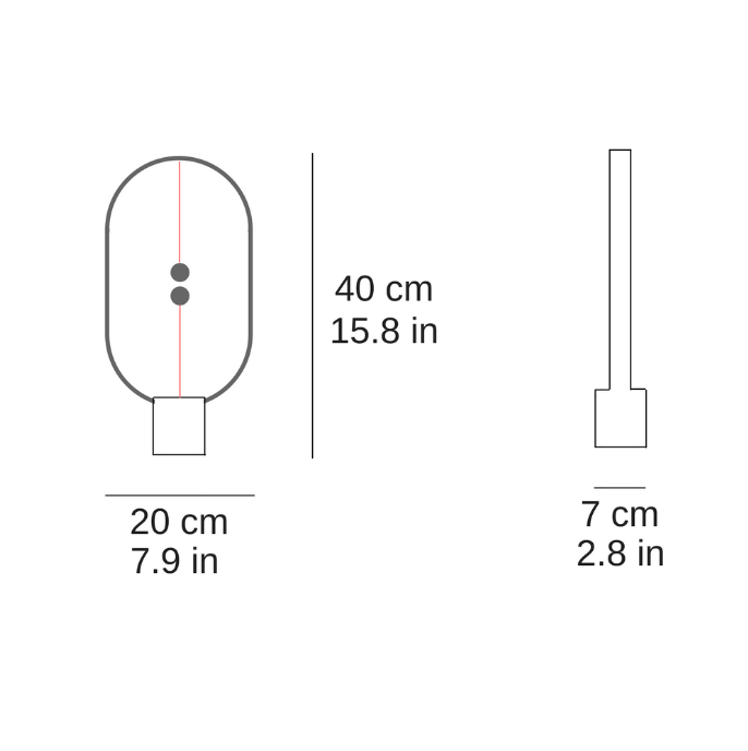 Magnet Light | Lampe de Bureau Moderne et Révolutionnaire avec Design Élégant