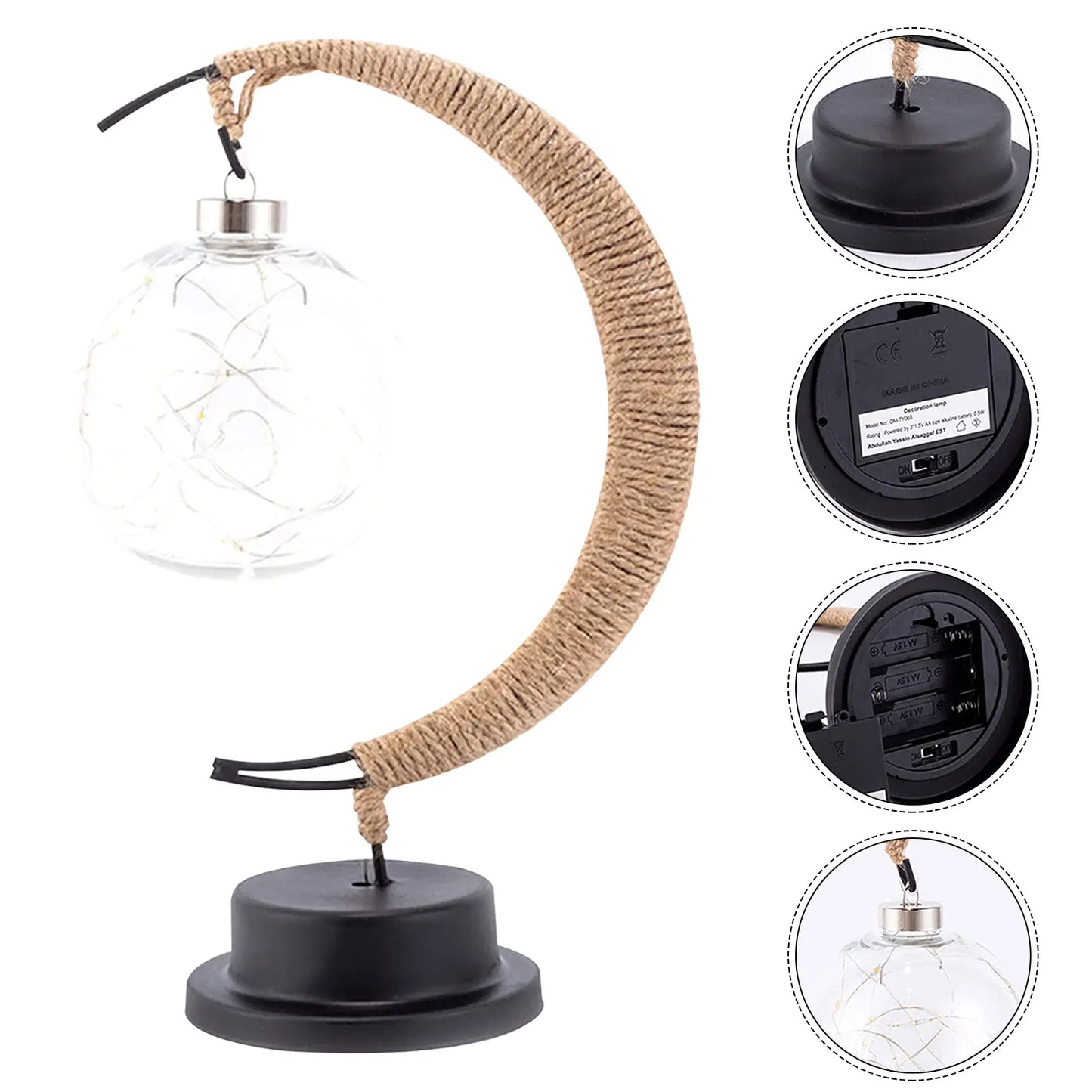 Lampe Lunaire Enchantée | Éclairage Magique et Apaisant