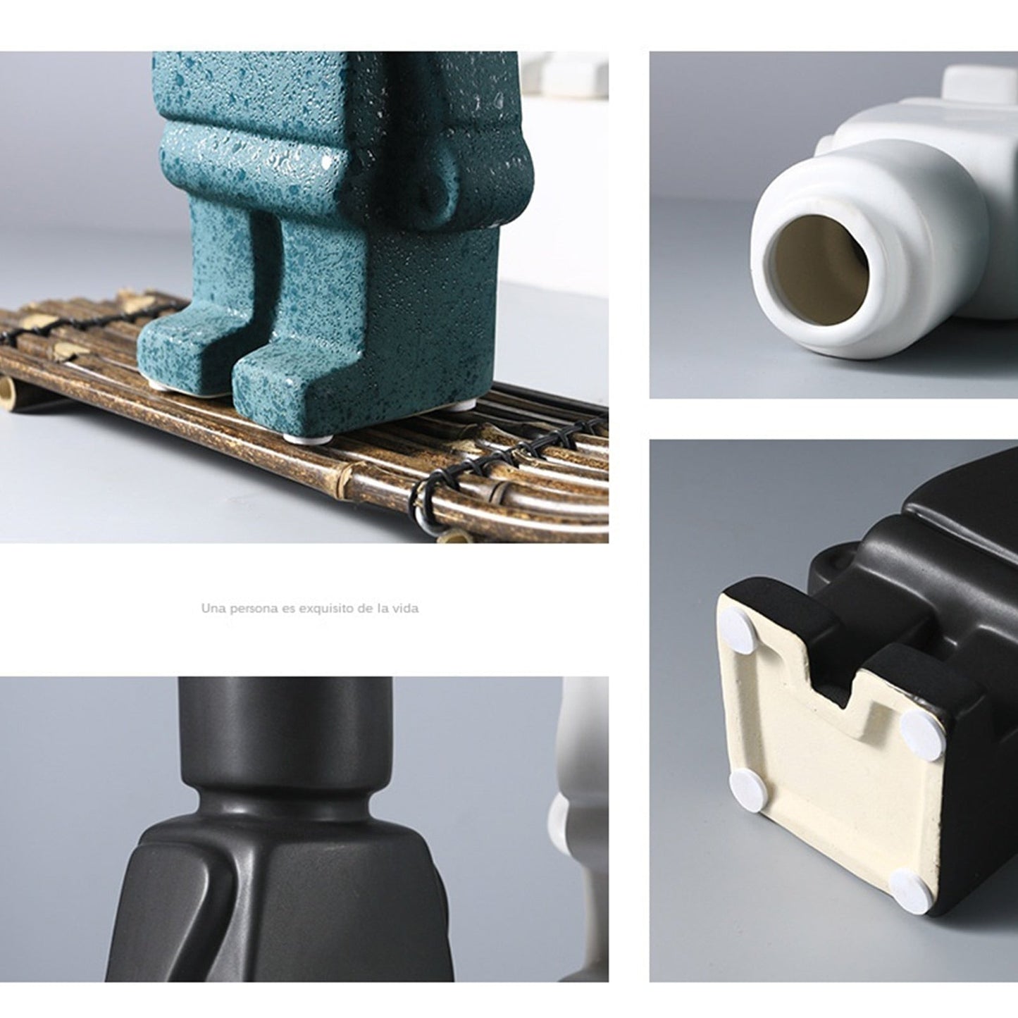 Vase Robot – Un Pot Original pour une Décoration Ludique et Futuriste