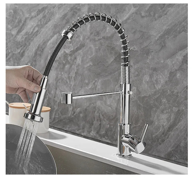 Robinet de Cuisine Design avec Double Bec – DualFlow Luxe