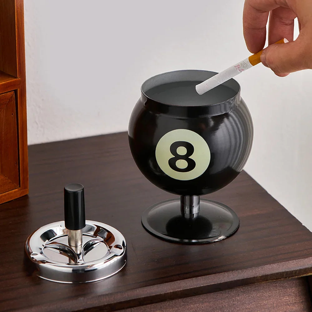 Cendrier Billard en Métal – Élégance et Praticité pour Votre Salle de Jeux