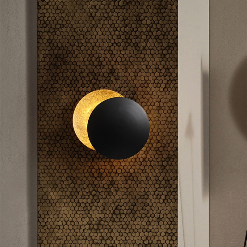 Applique Murale Éclipse LED, Disques Pivotants, 360°