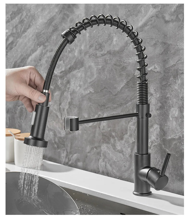 Robinet de Cuisine Design avec Double Bec – DualFlow Luxe