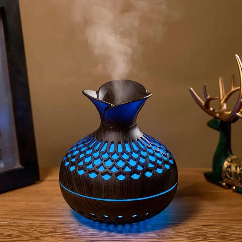 Diffuseur d’Arômes SerenityMist – Élégance moderne et relaxation prolongée