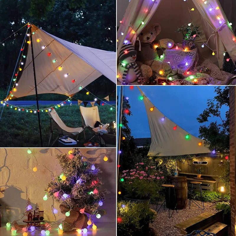 Guirlande Solaire LED Extérieure – Ambiance Lumineuse Éco-Responsable pour Vos Soirées en Plein Air