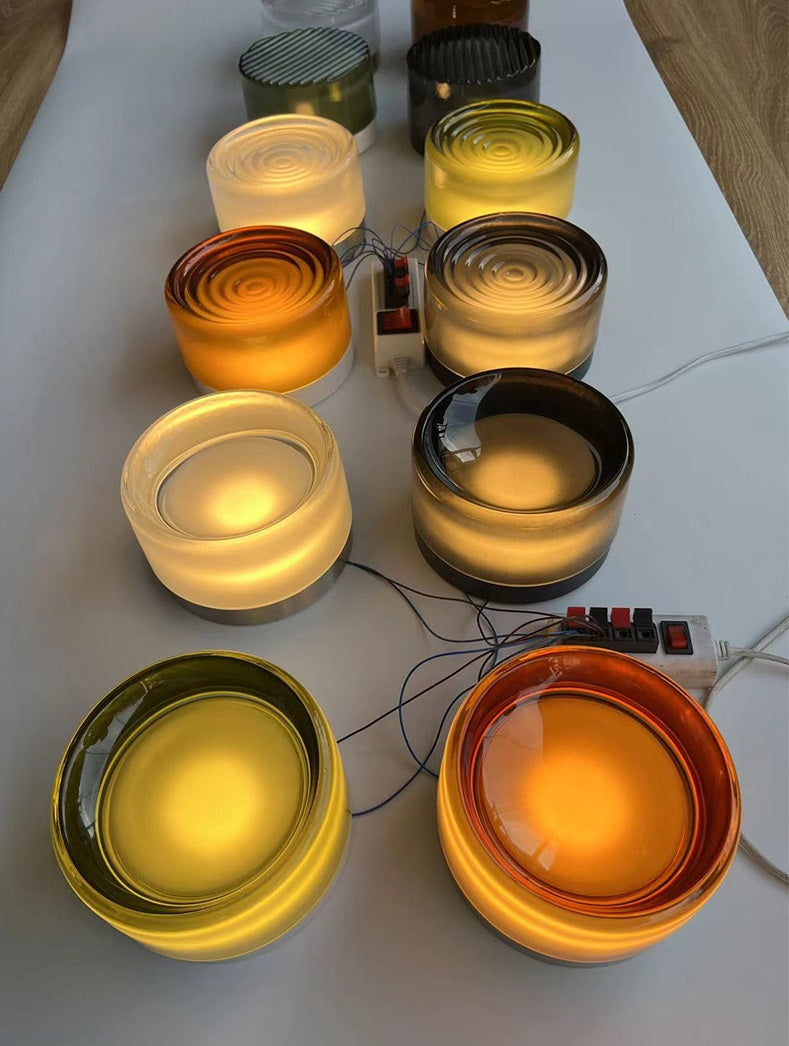 Applique Murale Ondulée en Verre Trempé – Résistante et Élégante pour l’Extérieur (IP65)
