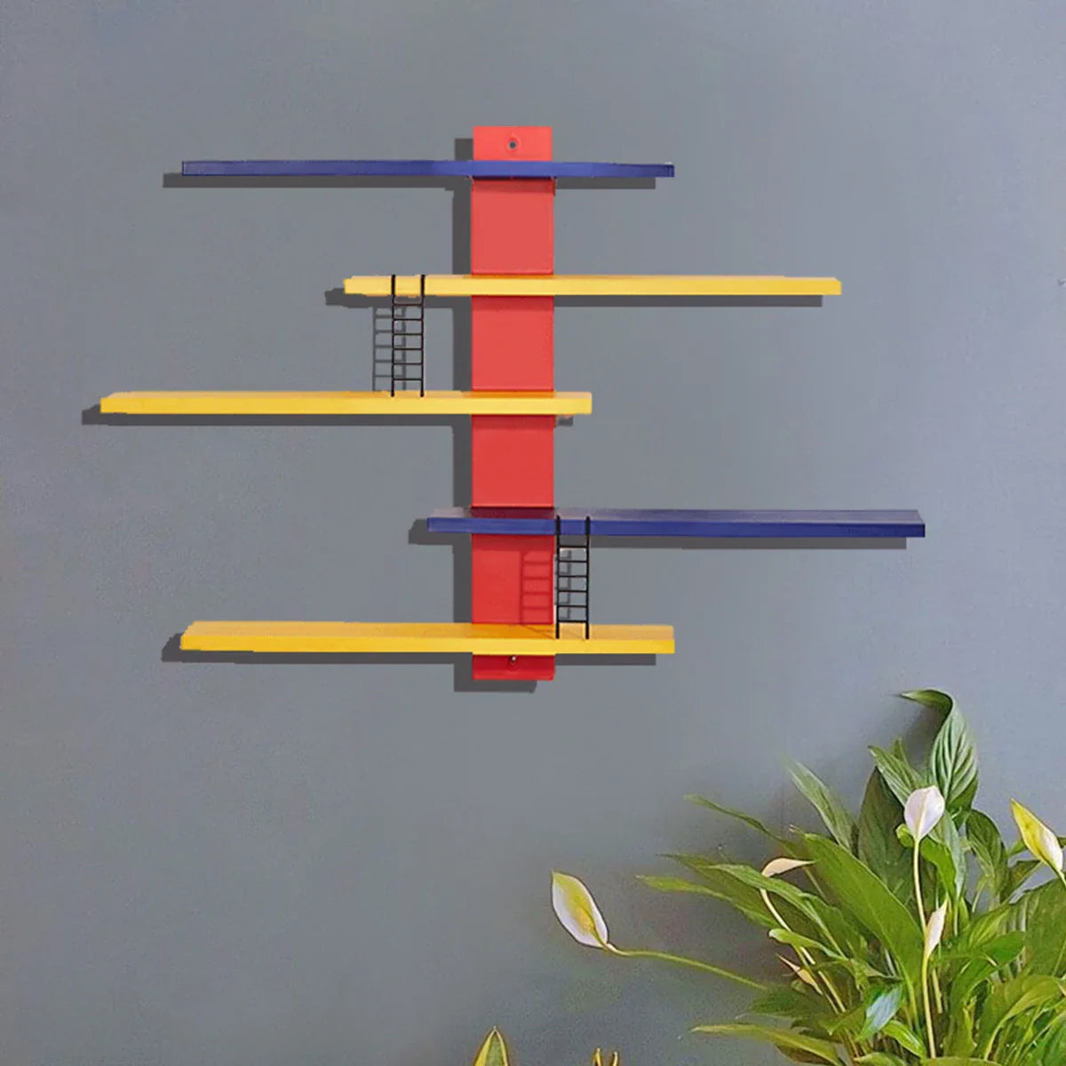 Étagère Murale au Design Arcade Rétro – Style Nostalgique et Fonctionnalité Réinventée