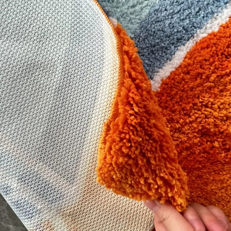 Tapis de Bain Piscine Fait Main – Douceur Ludique et Design Unique