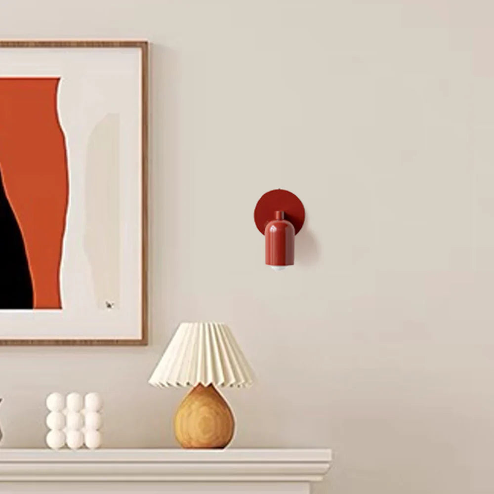 Applique Murale Design Minimaliste en Fer Intérieur
