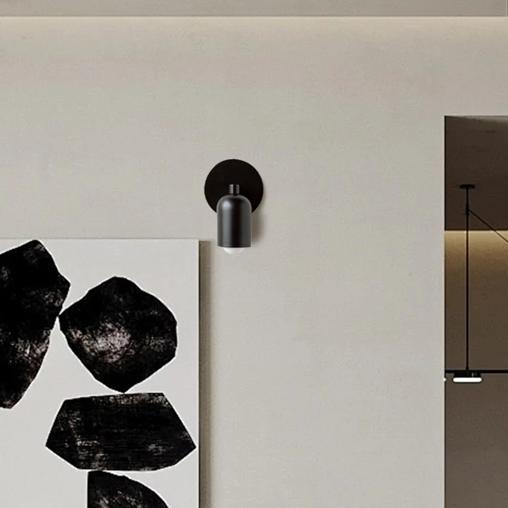 Applique Murale Design Minimaliste en Fer Intérieur
