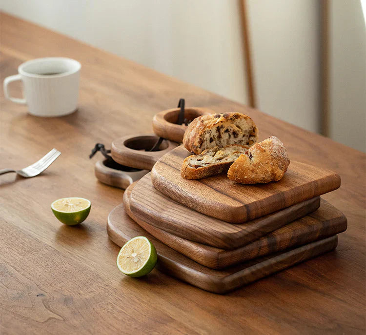 LoveBoards | Lot de 2 Planches à Découper en Noyer - Accessoires de Cuisine Élégants et Durables