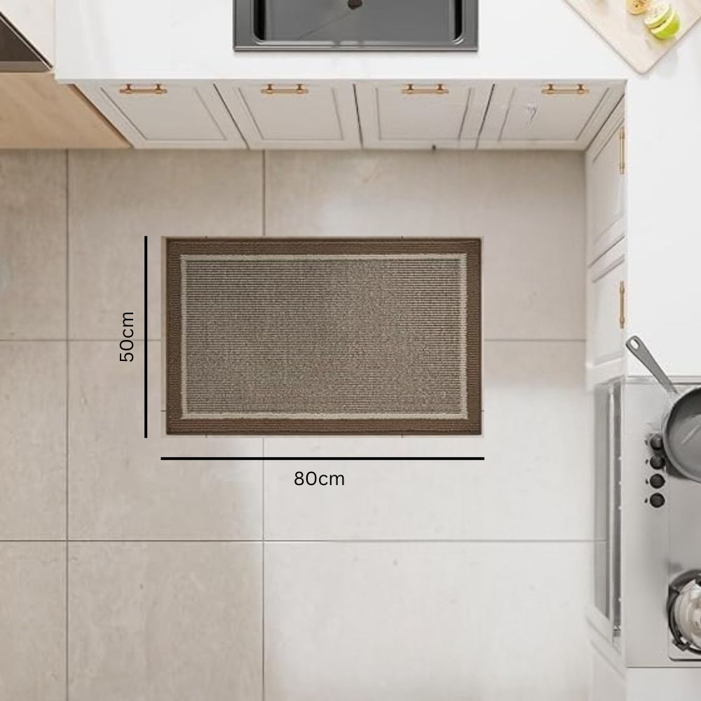 Tapis de Cuisine Antidérapant, Lavable et Confortable