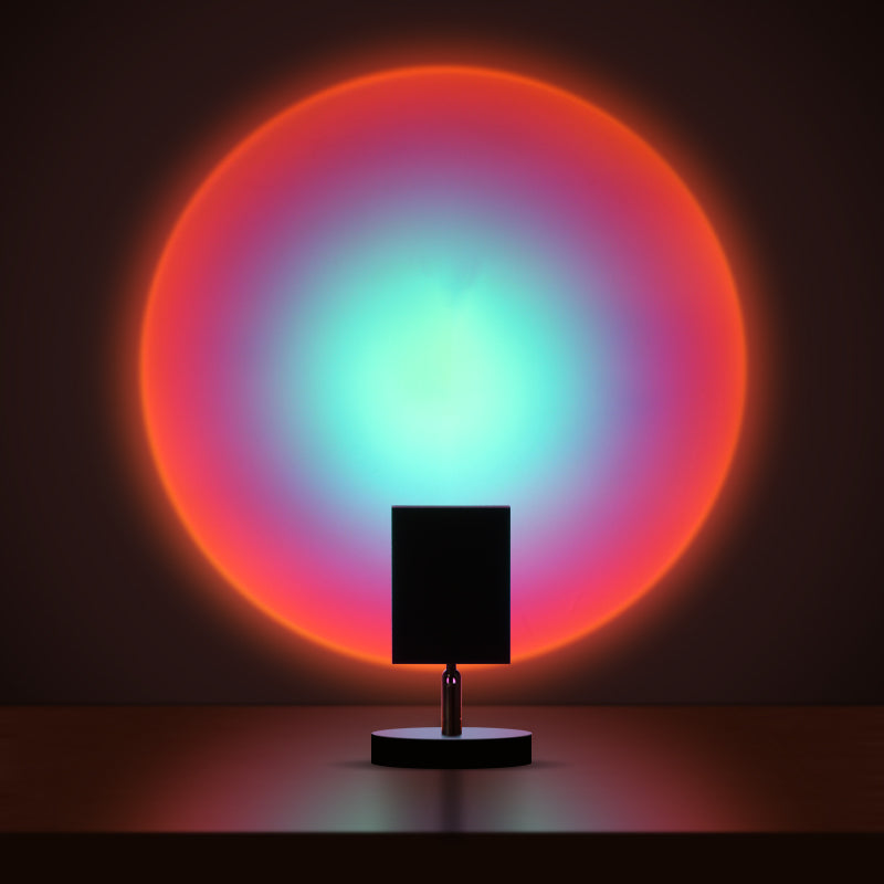 Lampe Projecteur LED Ambiance Coucher de Soleil