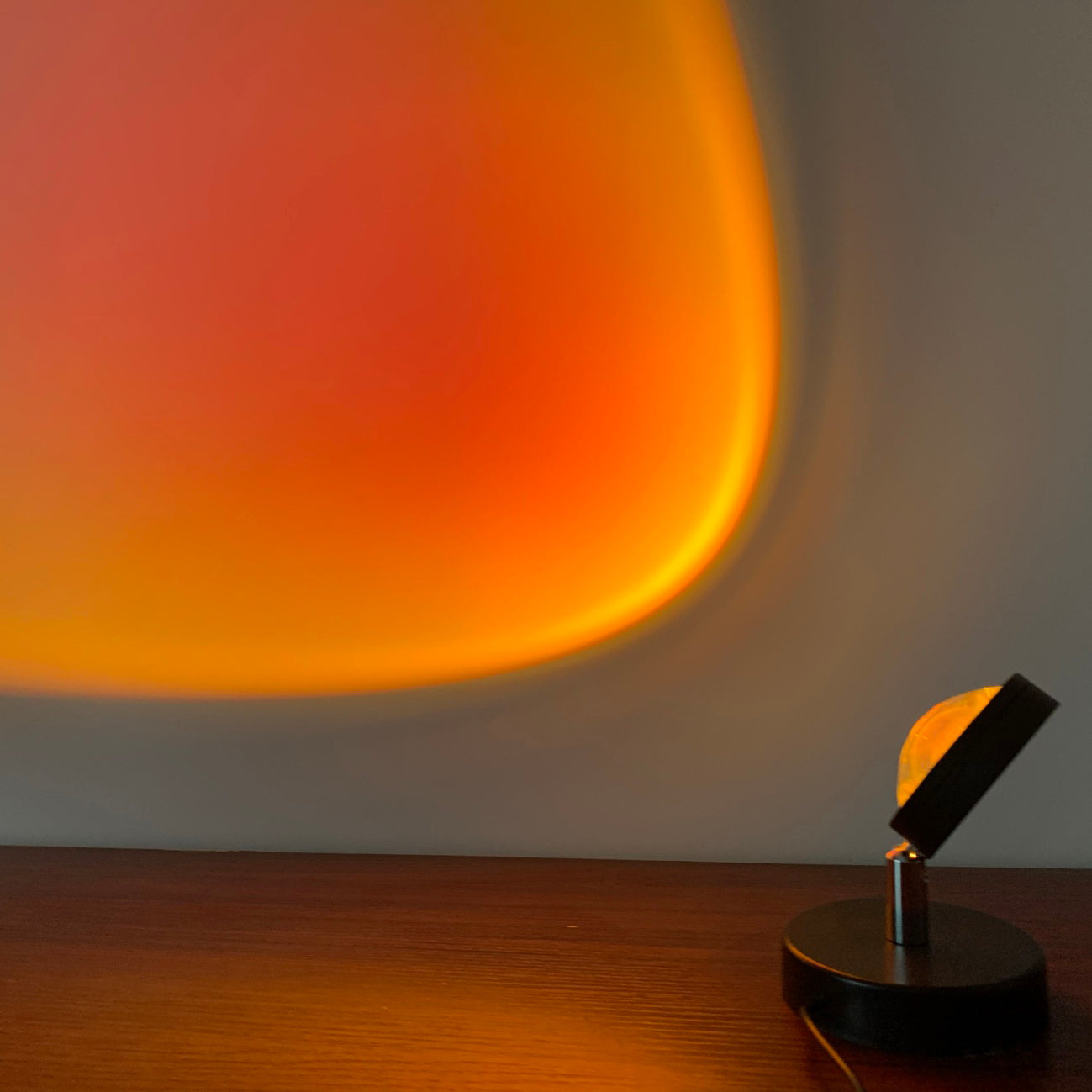Lampe Projecteur LED Ambiance Coucher de Soleil