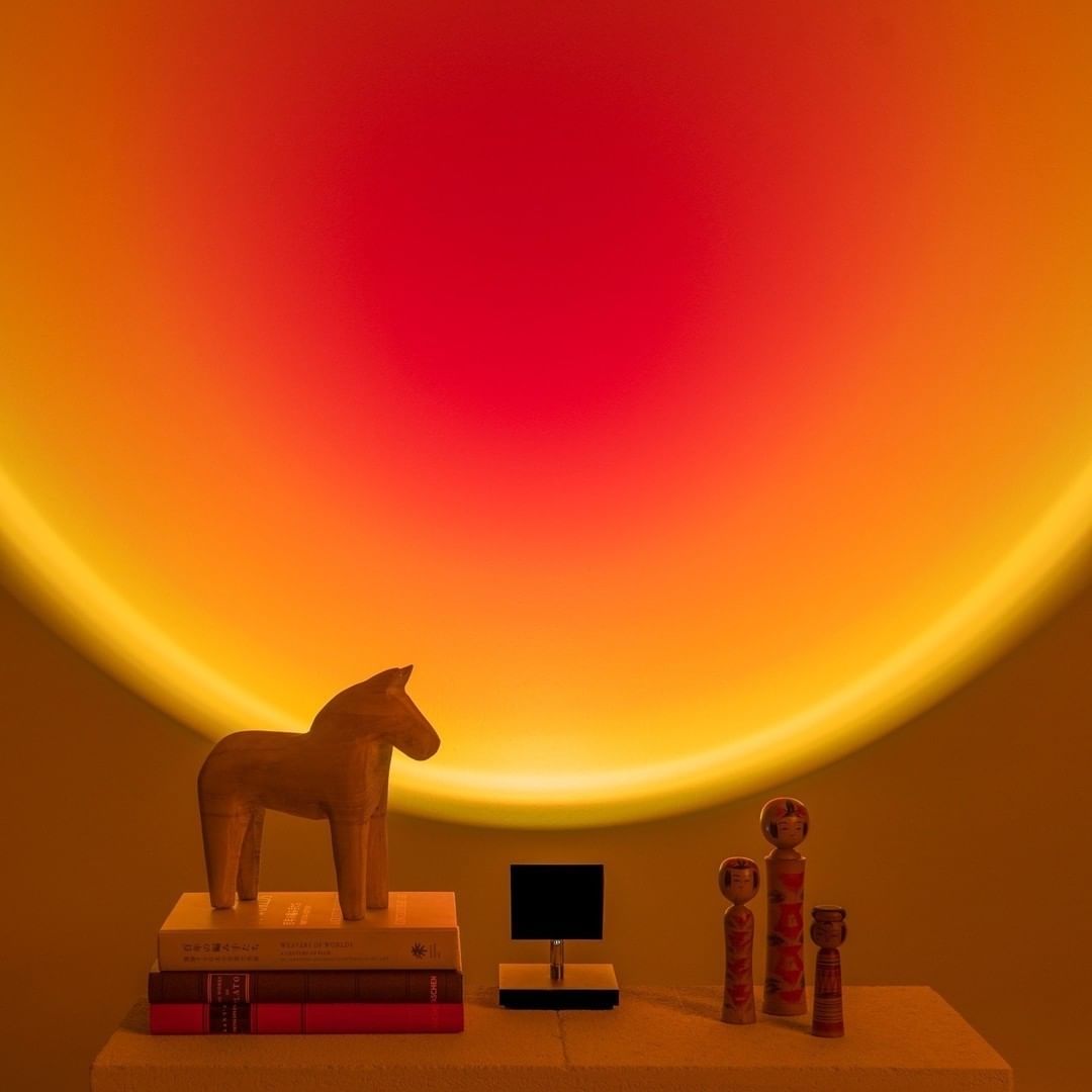 Lampe Projecteur LED Ambiance Coucher de Soleil