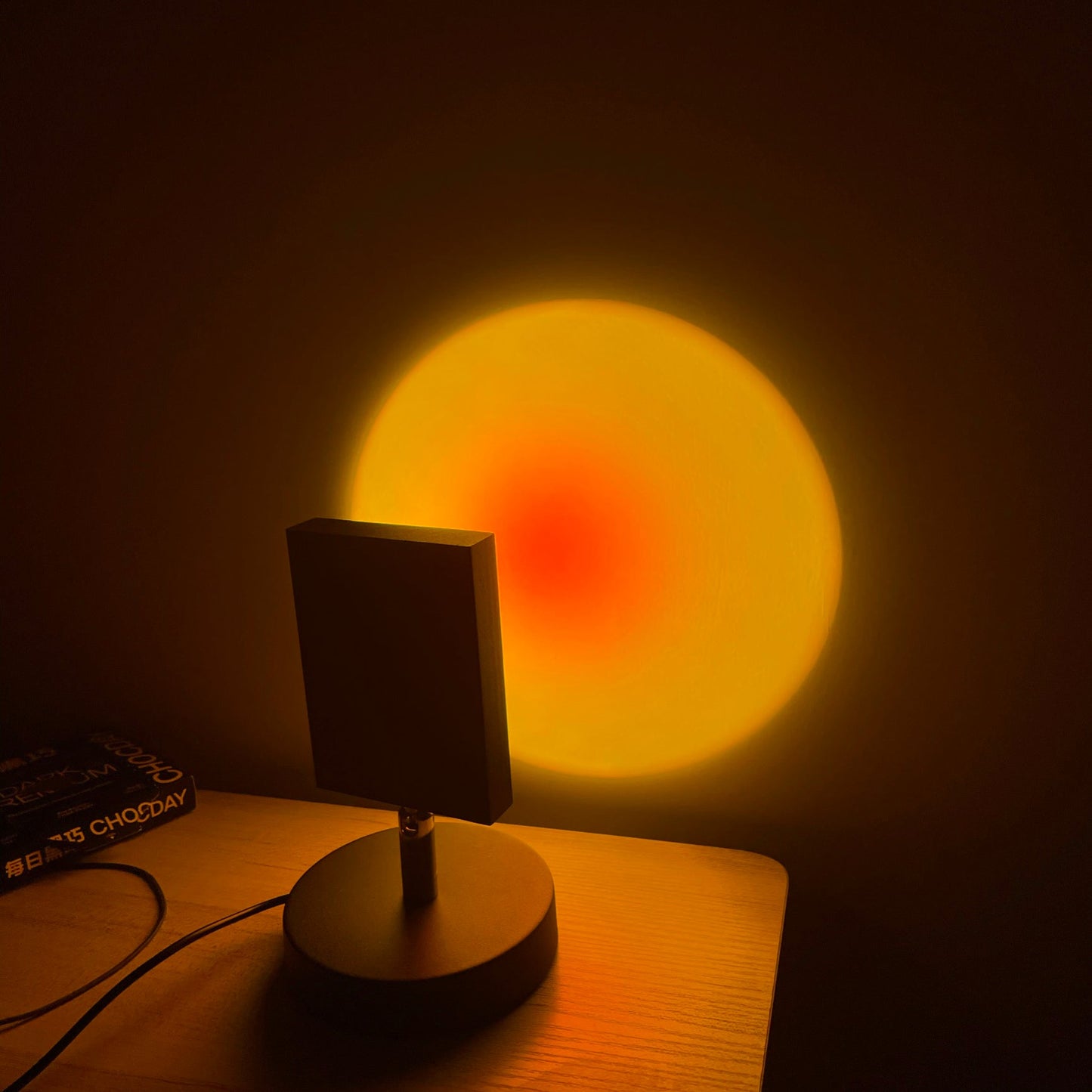 Lampe Projecteur LED Ambiance Coucher de Soleil