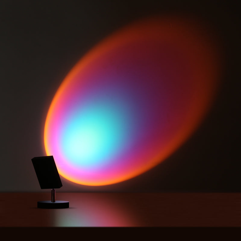 Lampe Projecteur LED Ambiance Coucher de Soleil