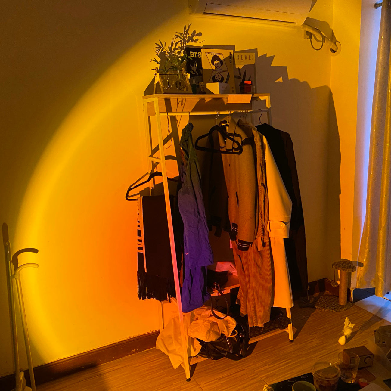 Lampe Projecteur LED Ambiance Coucher de Soleil