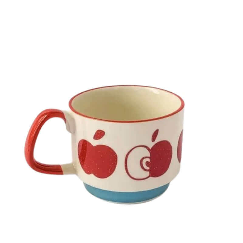 Tasses à Café en Céramique Rétro – Élégance Vintage avec 8 Motifs Uniques
