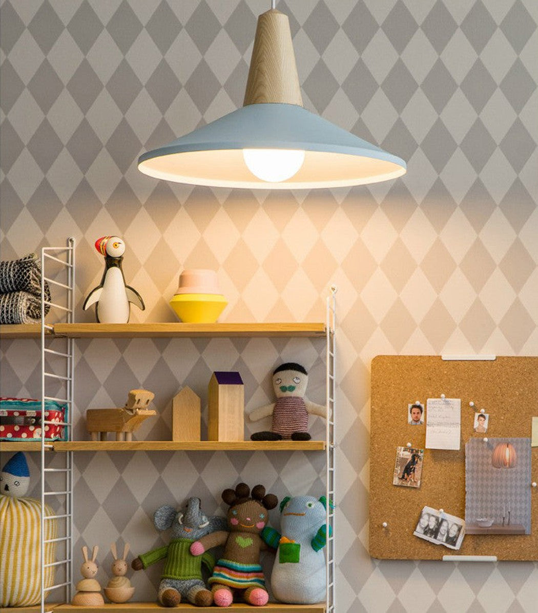 LundLund – Suspension Minimaliste Scandinave en Bois Naturel