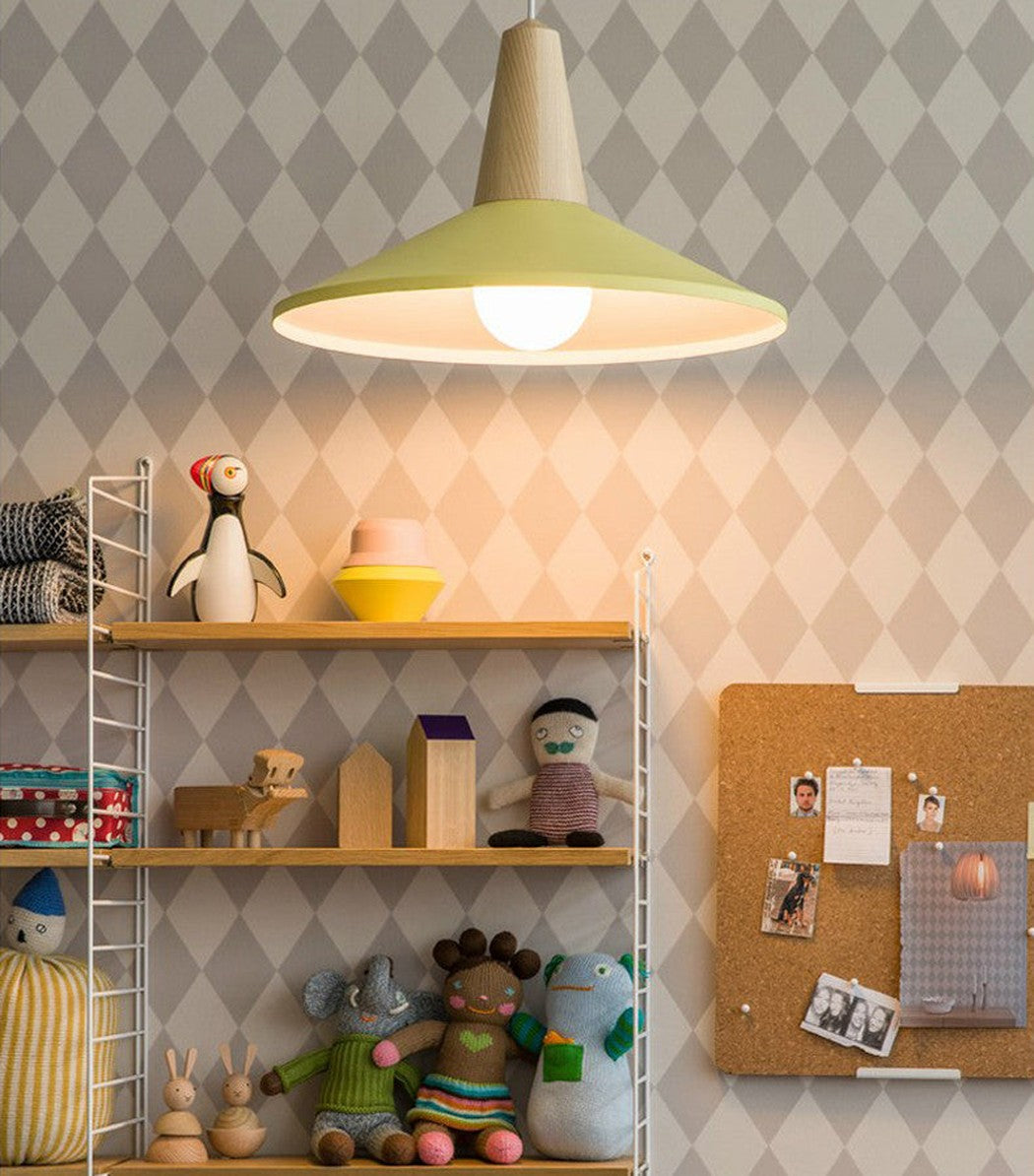 LundLund – Suspension Minimaliste Scandinave en Bois Naturel